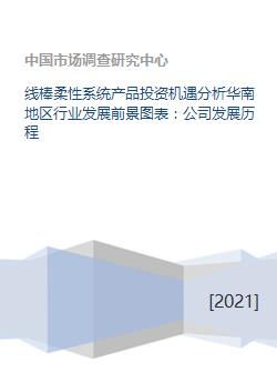 线棒柔性系统产品投资机遇分析华南地区行业发展前景图表 公司发展历程
